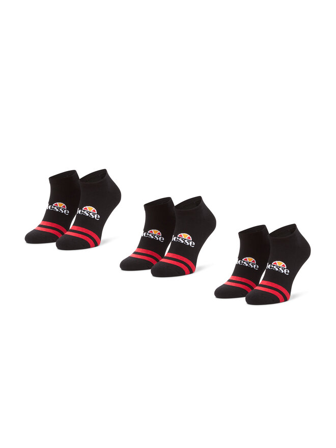 Ellesse Набір 3 пар низьких чоловічих шкарпеток Ellesse Melna SAAC0876 Чорний