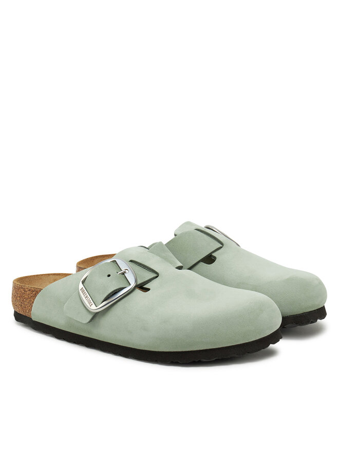 Birkenstock Παντόφλες Birkenstock Boston Big Buckle 1029303 Πράσινο