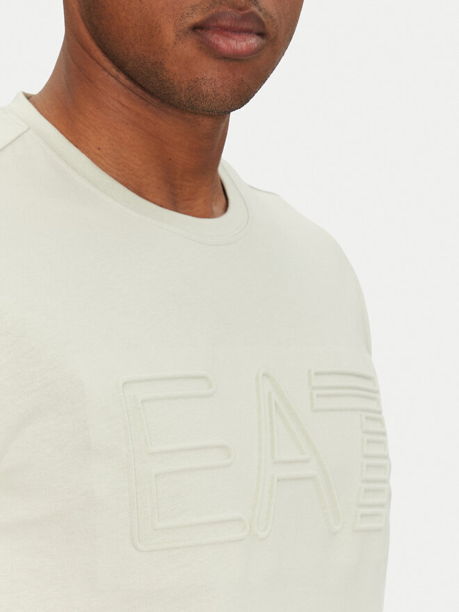 EA7 Emporio Armani EA7 Emporio Armani Camiseta 7M000149 AF14772 U9004 Beis Regular Fit