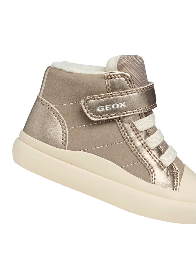 Geox Schnürschuhe Geox B Gisli Girl B461ME 0AUAJ C5005 S Beige