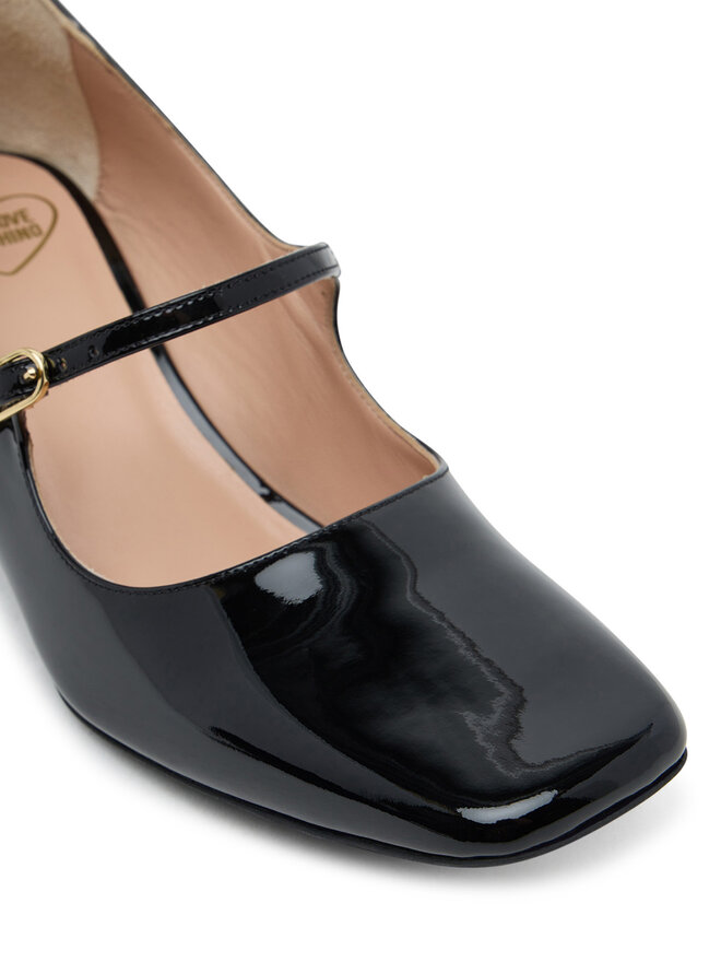 LOVE MOSCHINO Lodičky LOVE MOSCHINO JA10385G1NIH000035 Černá