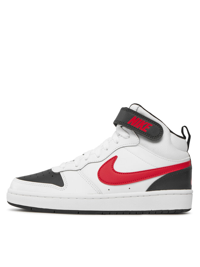 Nike Αθλητικά Nike Buty Court Borough Mid 2 (GS) CD7782-110 Λευκό