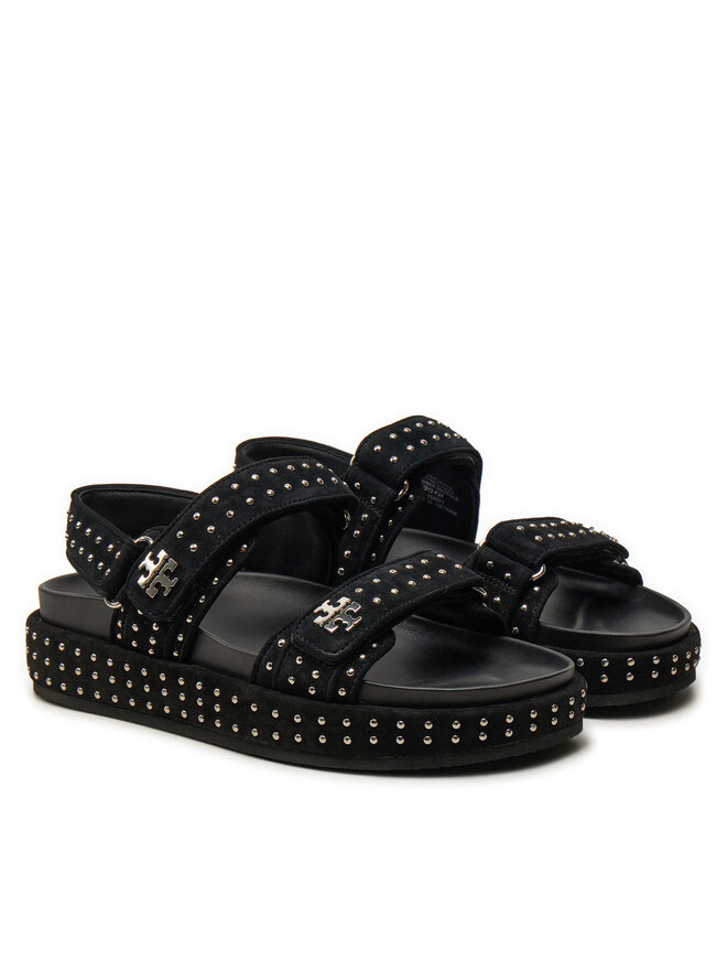 Tory Burch Sandały Tory Burch Kira Sport Sandal 159921 Czarny