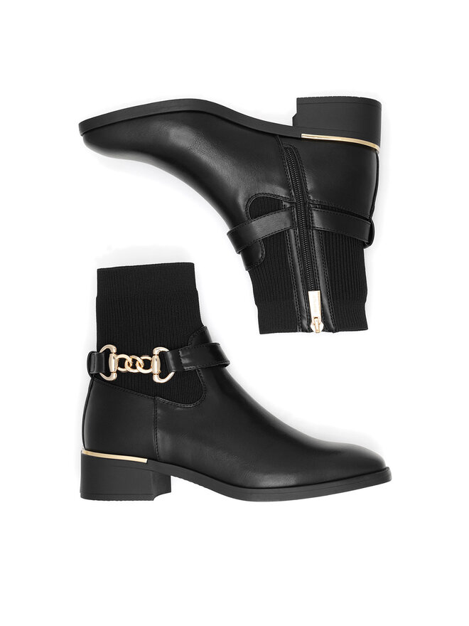 Jenny Fairy Stiefeletten Jenny Fairy HY25653-2 Schwarz