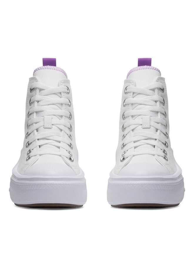 Converse Plátěnky Converse CHUCK TAYLOR ALL STAR MOVE PLATFORM A03667C Bílá