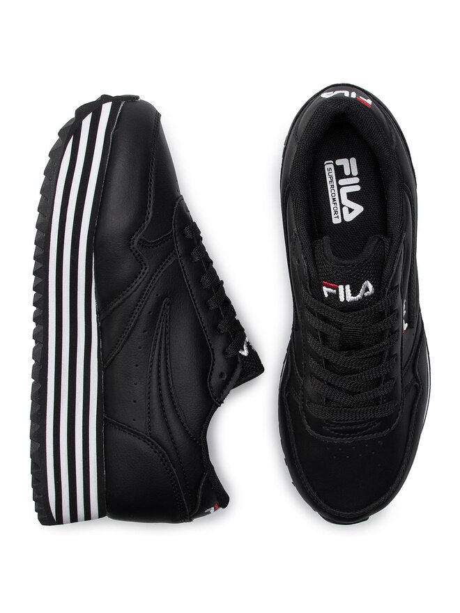 Sneakers Fila Orbit Zeppa Stripe Wmn 1010667 11W Schwarz eschuhe