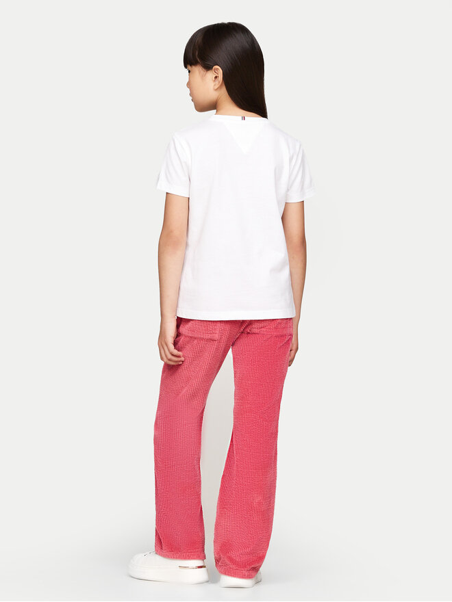 Tommy Hilfiger Tommy Hilfiger Футболка KG0KG08250 D Білий Regular Fit