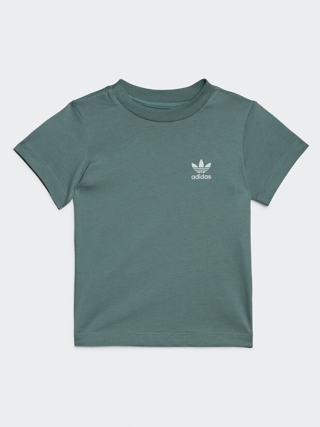 adidas adidas Marškinėliai adicolor IC9105 Žalia Regular Fit