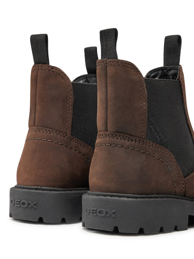 Geox Botines planos Geox J Shaylax Boy J16FAA 00045 C0582 M Marrón