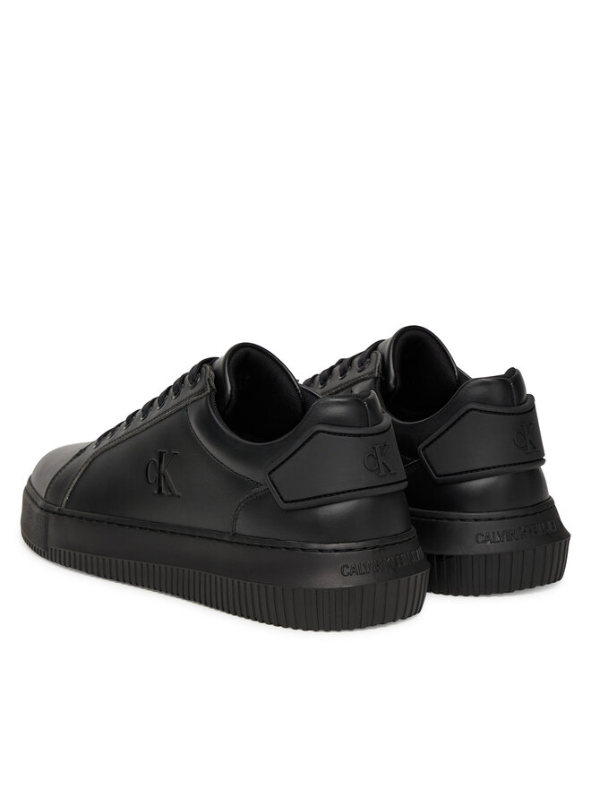 Calvin Klein Jeans Snīkeri Calvin Klein Jeans Chunky Cupsole Ru Patch Lth YM0YM01296 Melns