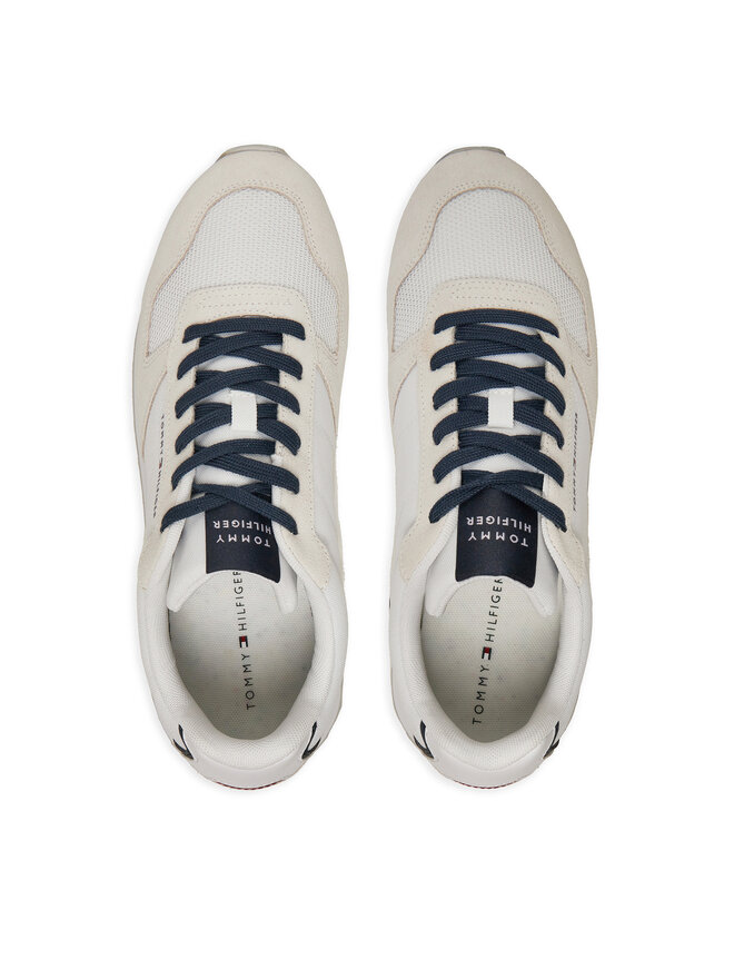 Tommy Hilfiger Sneakers Tommy Hilfiger New Runner Eva Trainers FM0FM05454 Alb