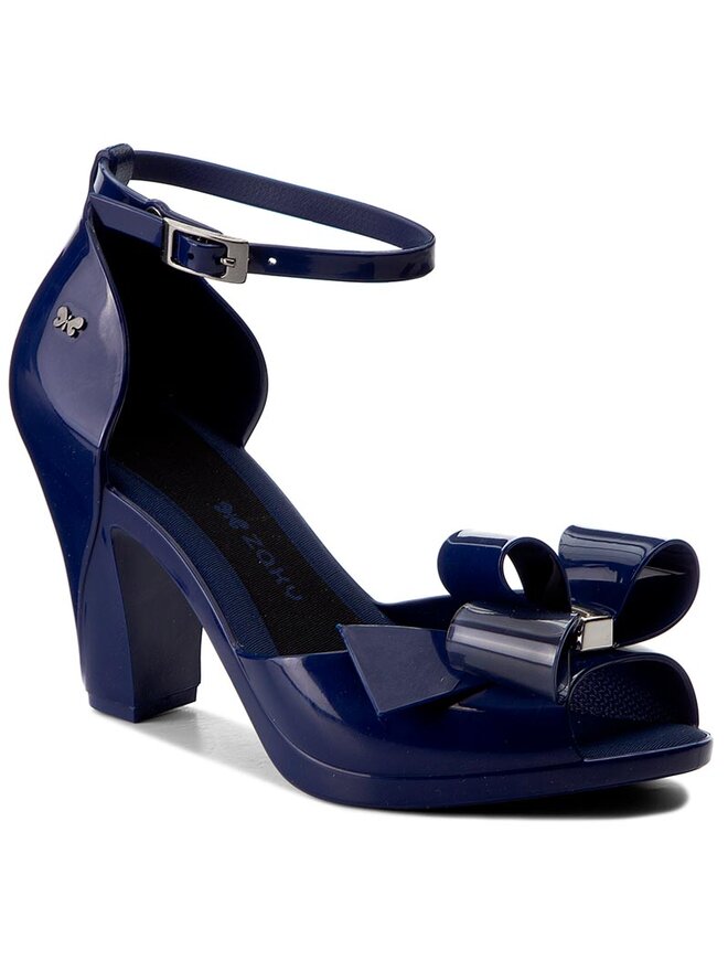 Zaxy Sandalen Zaxy Diva Bow Sandal Fem 82182 Dunkelblau