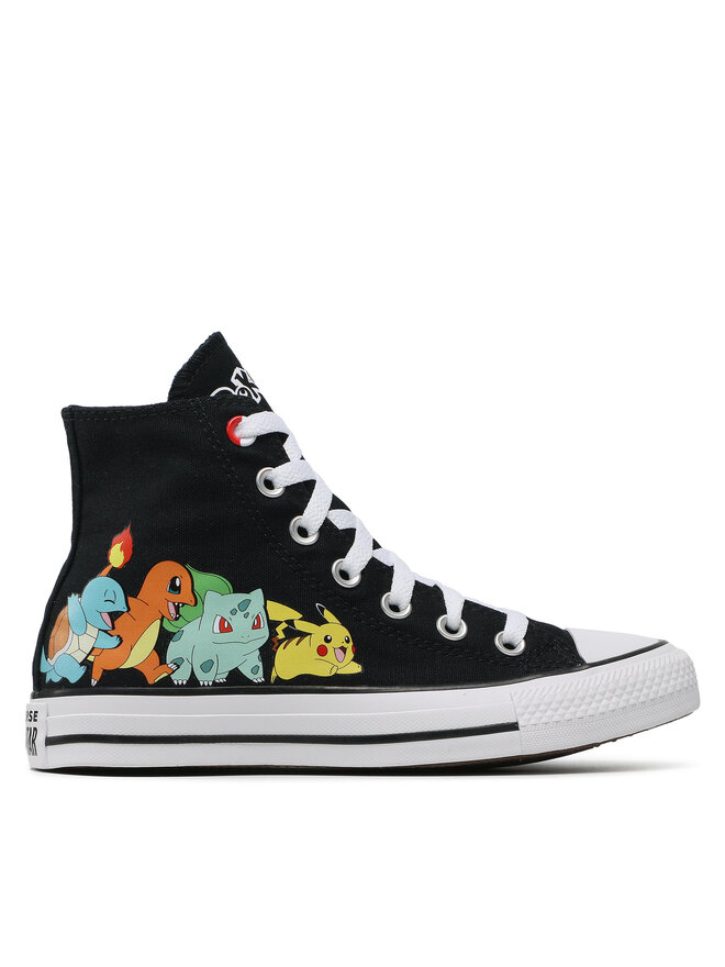 Converse Sneakers aus Stoff Converse Ctas Hi A01089C Schwarz
