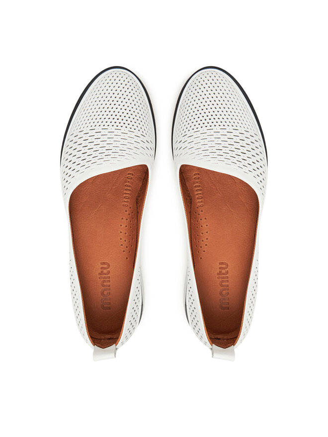 Manitu Halbschuhe Manitu 840138 Weiß