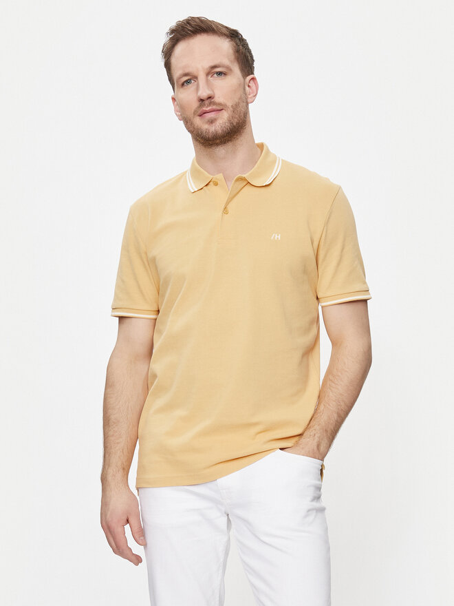 Selected Homme Selected Homme Pólóing 16087840 Bézs Regular Fit