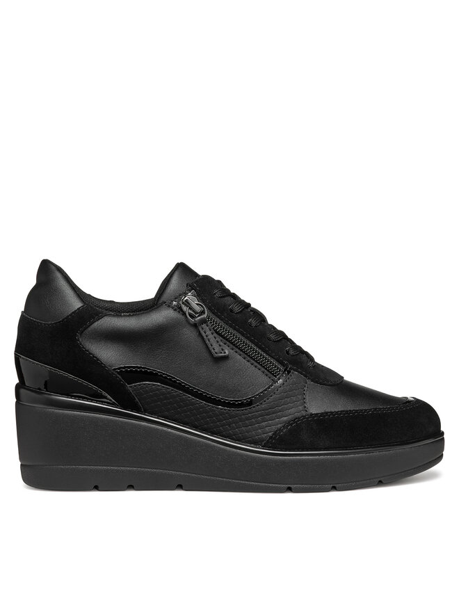 Zapatillas Geox D Ilde D46RAA 05422 C9999 Negro | zapatos.es