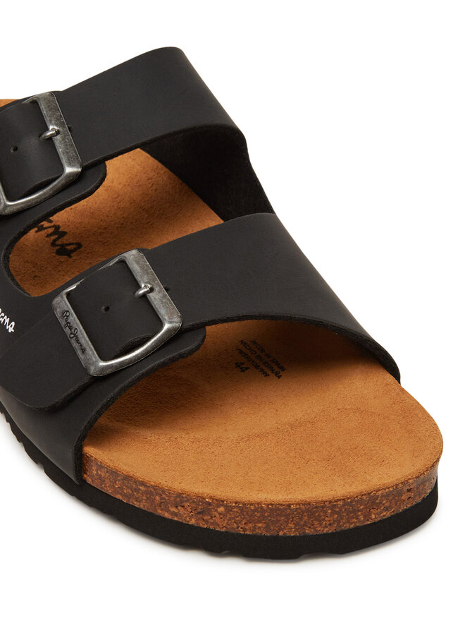 Pepe Jeans Natikači Pepe Jeans PMS90108 Črna