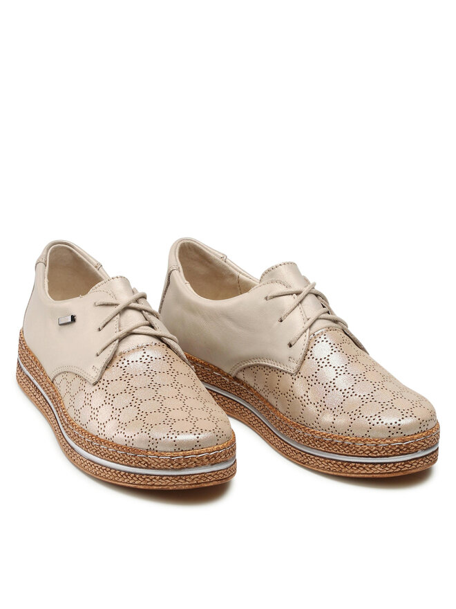 Helios Halbschuhe Helios 380 Goldfarben