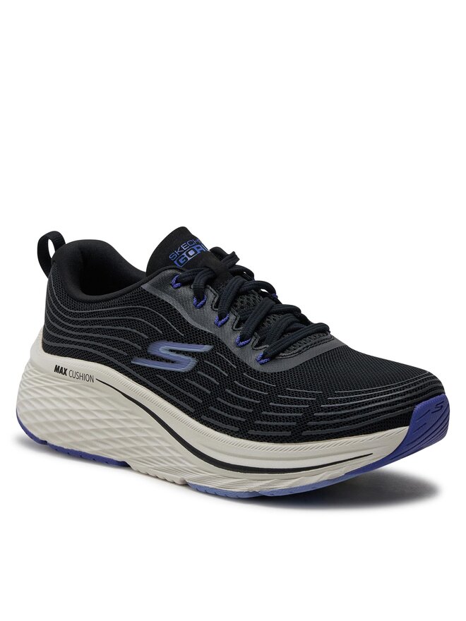 Skechers Παπούτσια για Τρέξιμο Skechers Max Cushioning Elite 2.0- 129600/BKPR Μαύρο