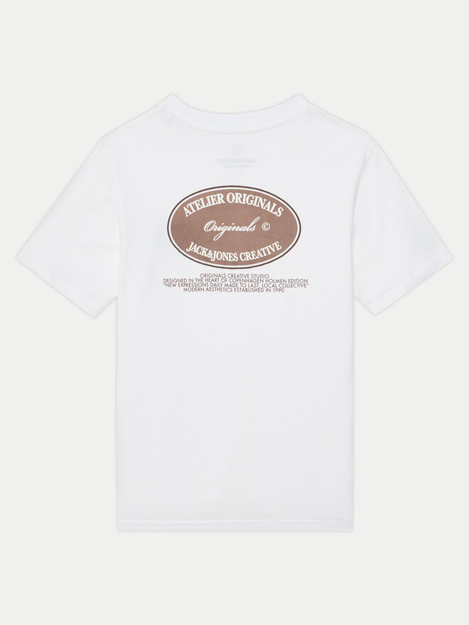 Jack&Jones Junior Jack&Jones Junior T-Shirt 12274895 Weiß Relaxed Fit
