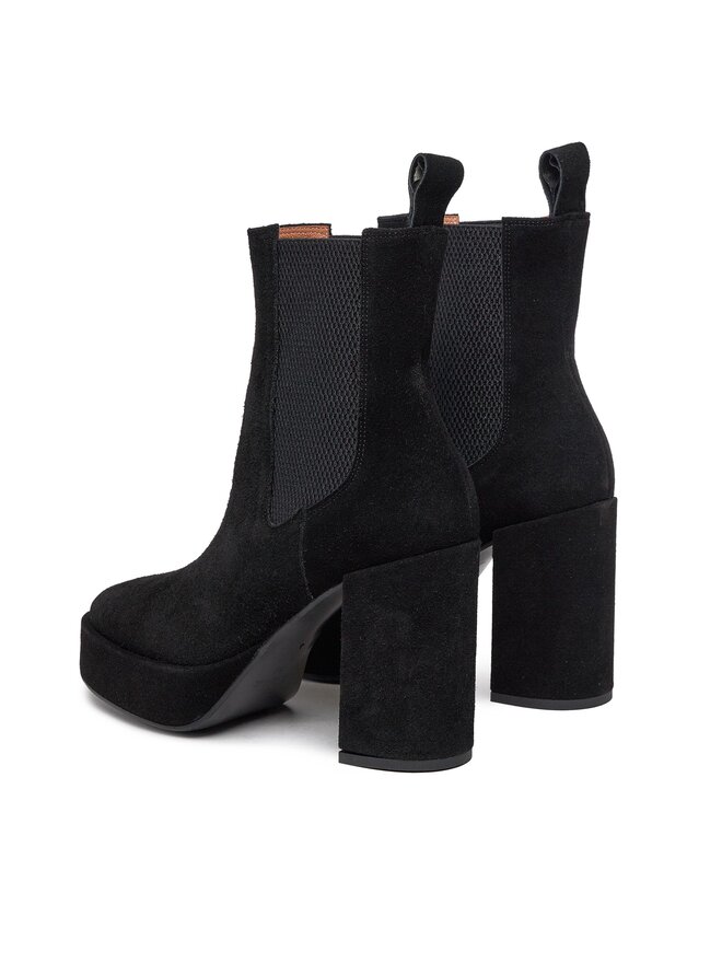 R.Polański Stiefeletten R.Polański 1760 Schwarz