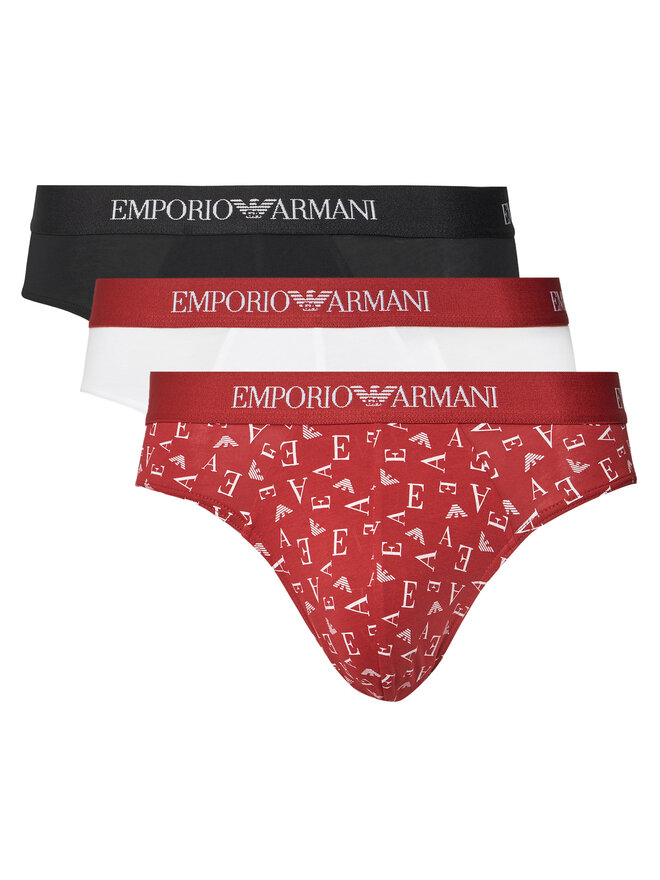 Emporio Armani Underwear Emporio Armani Underwear Komplektas: 3 trumpikių poros EM000256 AF10800 M0086 Spalvota