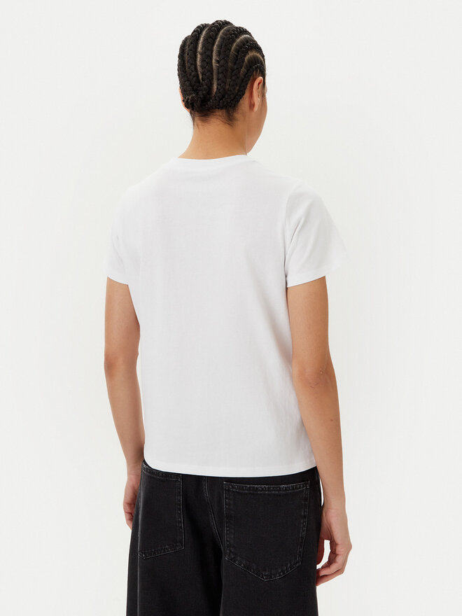 TWINSET TWINSET Camiseta 251TP2070 Blanco Regular Fit