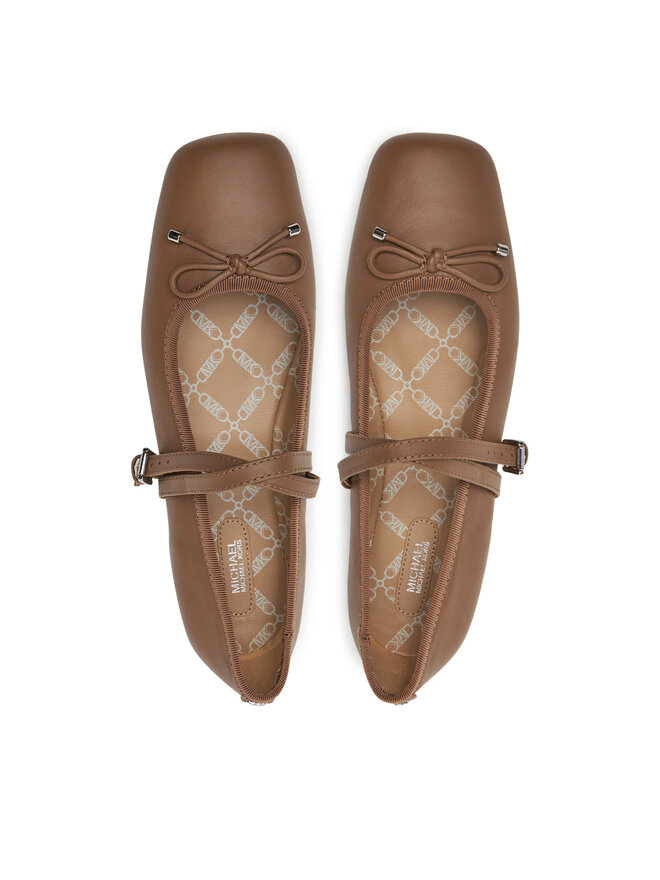 MICHAEL Michael Kors Μπαλαρίνες MICHAEL Michael Kors Collette Flex Ballet 40T4CTFP1L Καφέ