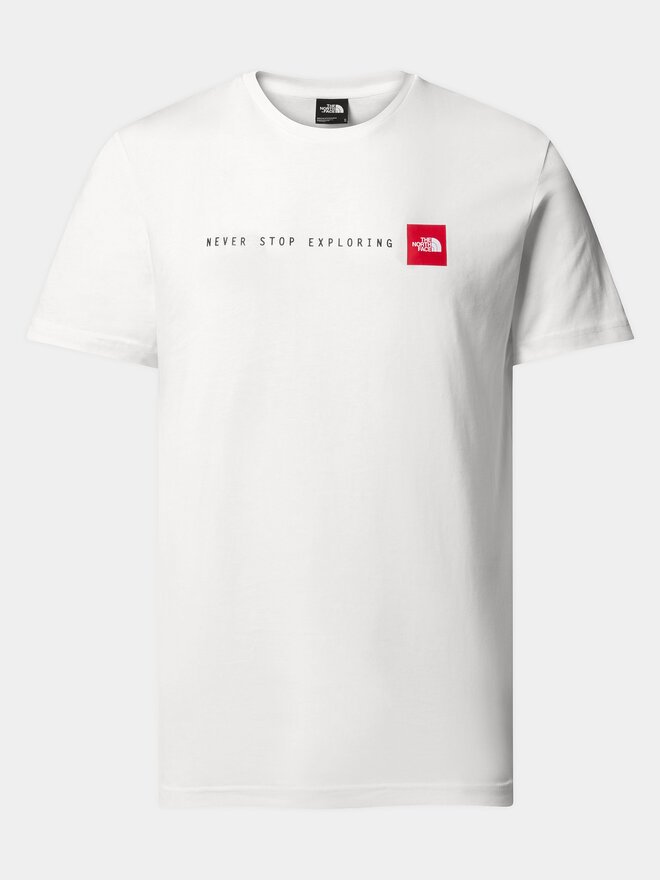 The North Face The North Face Camiseta Never Stop NF0A87NS Blanco Regular Fit