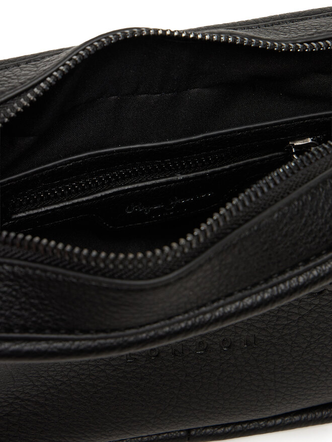 Pepe Jeans Ročna torba Pepe Jeans Bassy Code PL0300004 Črna