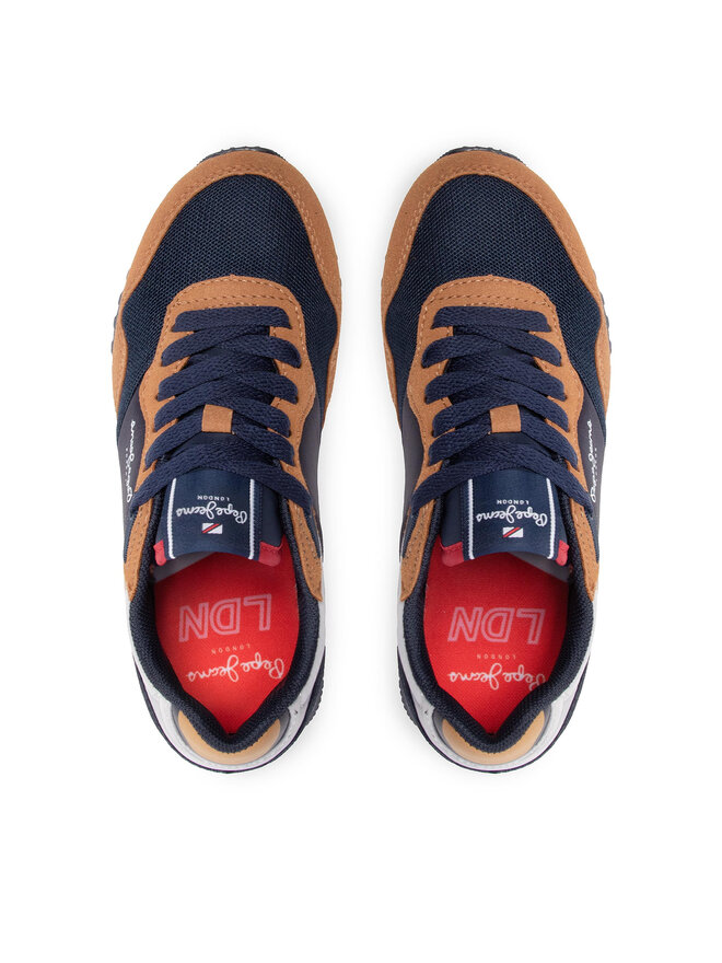 Pepe Jeans Сникърси Pepe Jeans London One Basic B PBS30540 Тъмносин