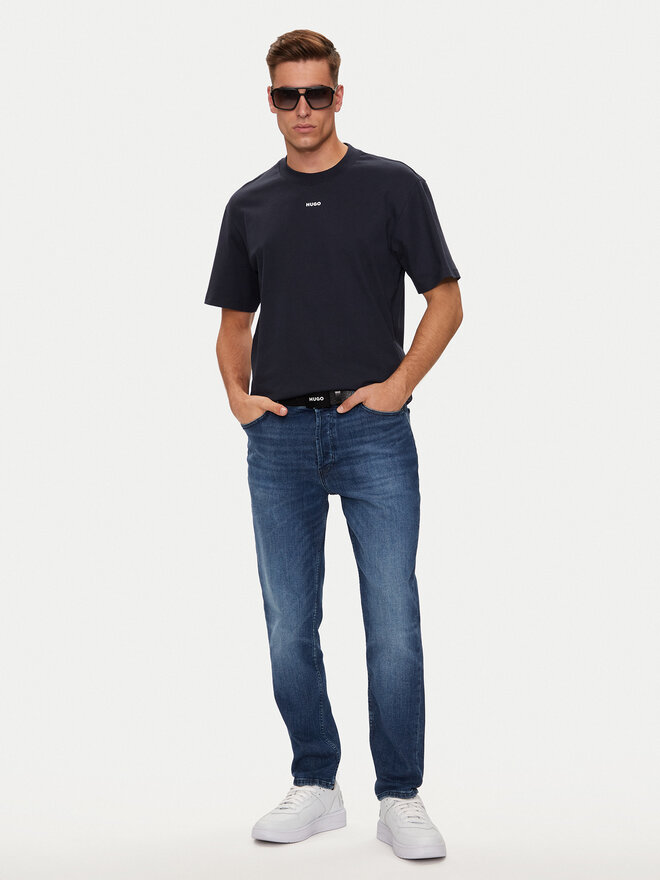 HUGO Hugo Футболка Dapolino 50488330 Cиній Relaxed Fit