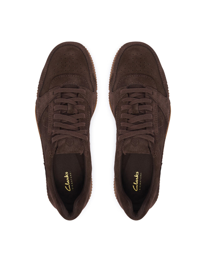 Clarks Снікерcи Clarks Sharpham Lace 26327296 Коричневий