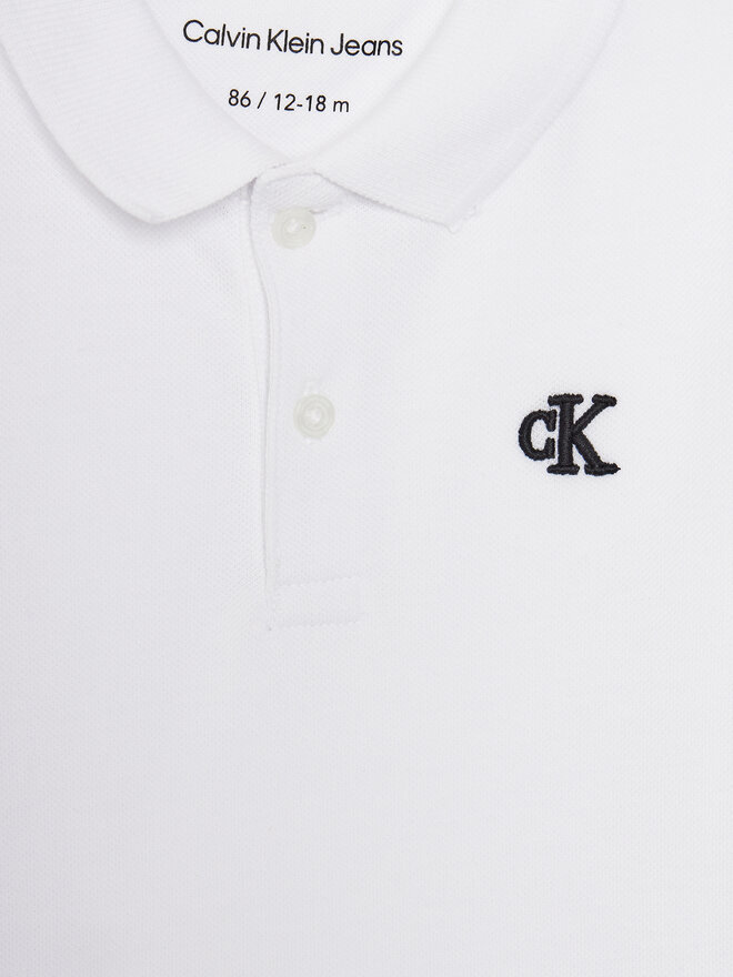 Calvin Klein Jeans Calvin Klein Jeans Poloshirt Summer IN0IN00170 Weiß Regular Fit