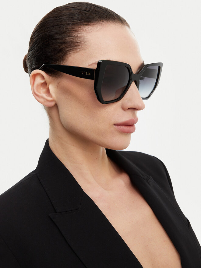 Guess Okulary przeciwsłoneczne Guess GU00154 Czarny