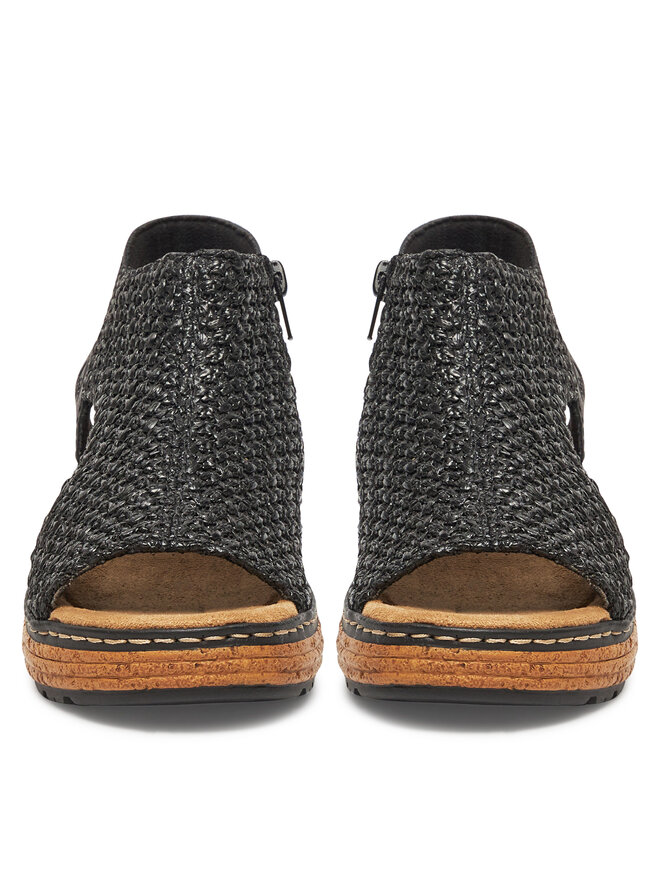 Rieker Sandalen Rieker 62783-00 Schwarz