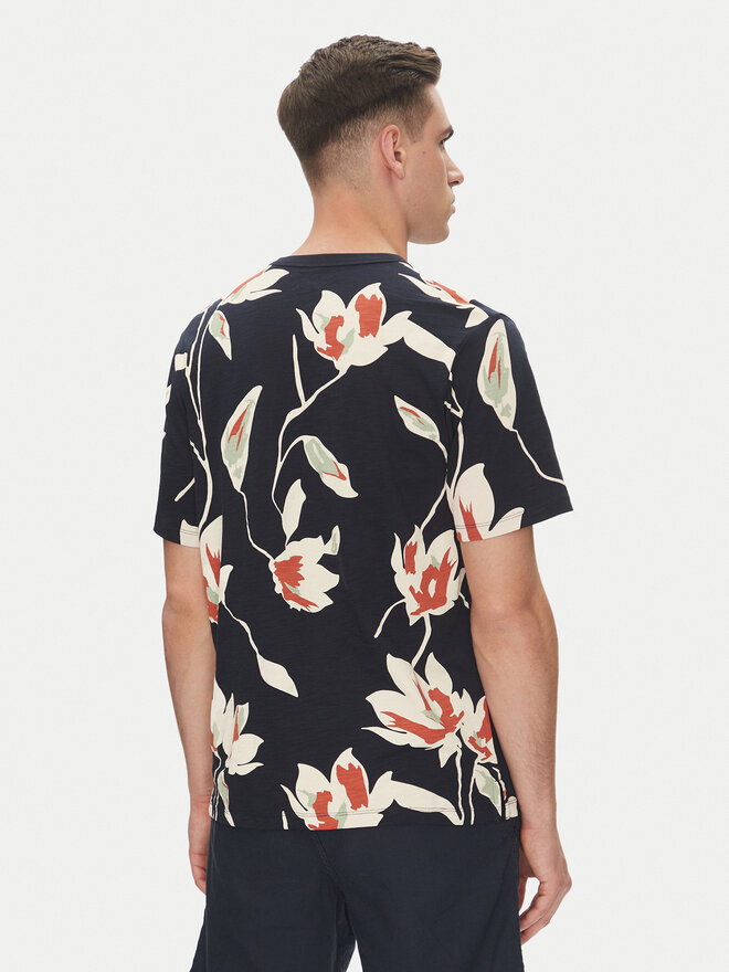 Jack&Jones Jack&Jones Marškinėliai Palermo 12279351 Tamsiai mėlyna Regular Fit