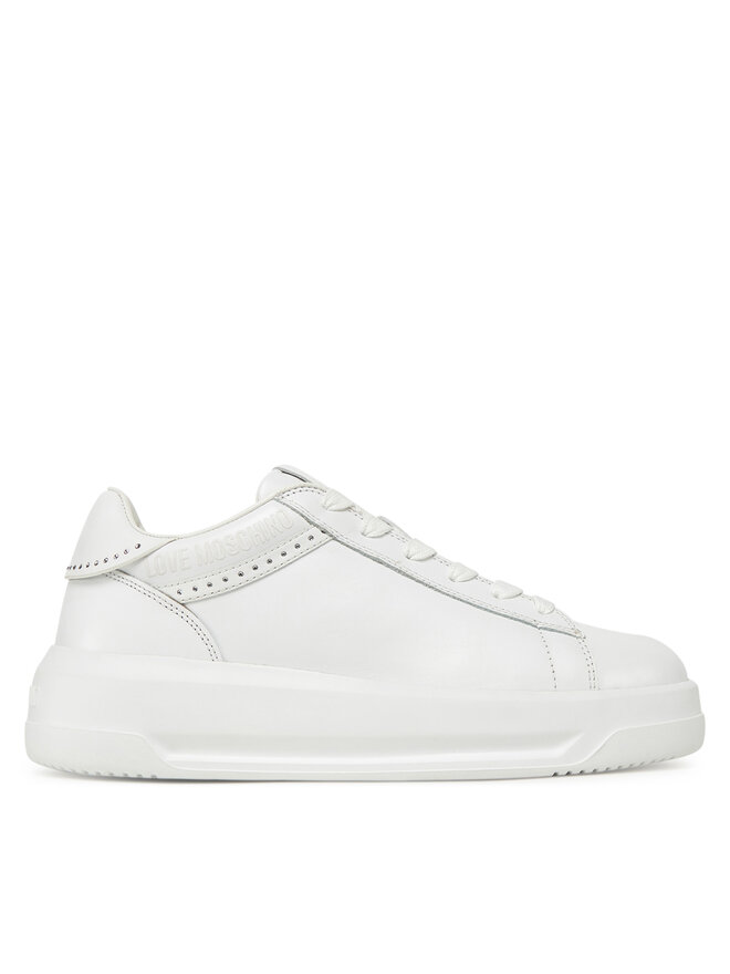 LOVE MOSCHINO Sneakersy LOVE MOSCHINO JA15535G0MIA0100 Biały