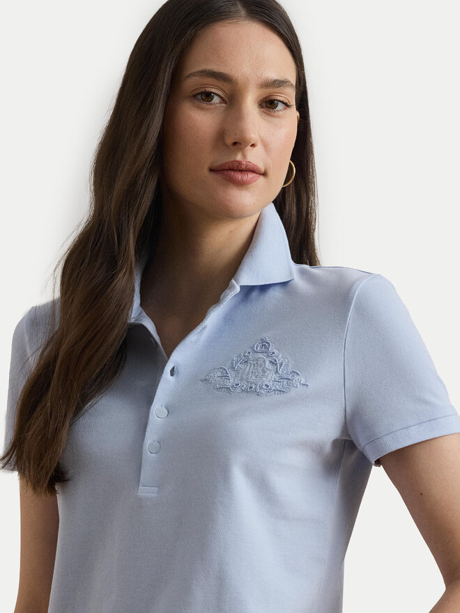 LAUREN RALPH LAUREN LAUREN RALPH LAUREN Polo 200966129001 Celeste Slim Fit