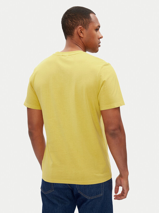 Pepe Jeans Pepe Jeans Camiseta Jacko PM508664 Amarillo Regular Fit
