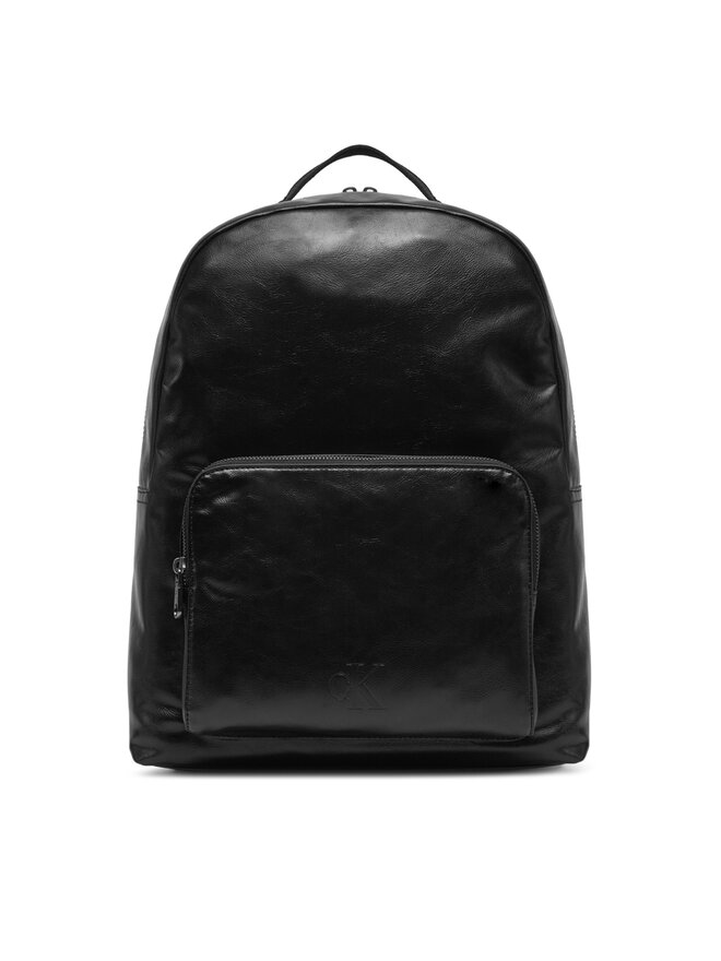 Calvin Klein Jeans Σακίδιο Calvin Klein Jeans Tumbled Zip Top Backpack43 Pu K50K512989 Μαύρο