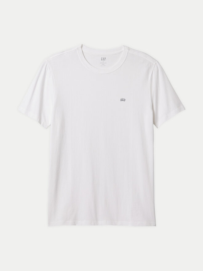 Gap Gap Marškinėliai 502022-01 Balta Regular Fit