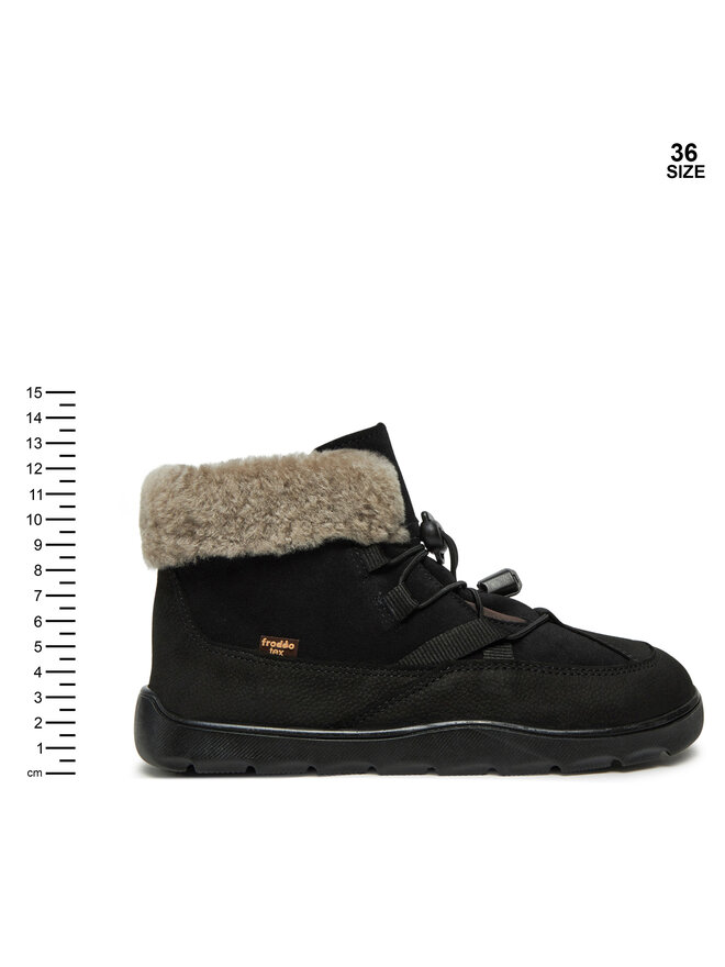 Froddo Черевики Froddo Zeru Tex Cosy Barefoot G3110258-5 D Чорний