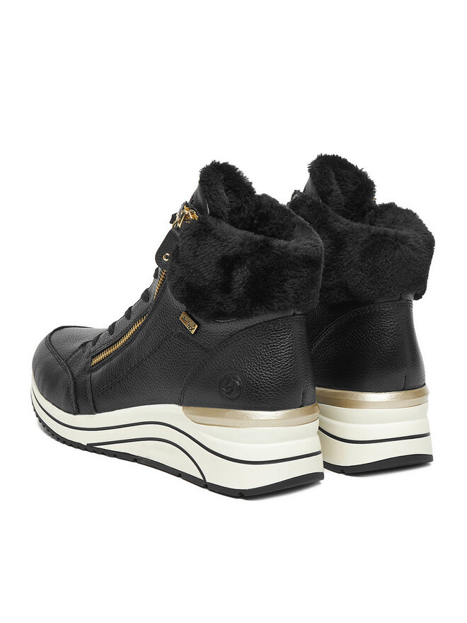 Remonte Schnürschuhe Remonte CEO-D0T77-02 Schwarz