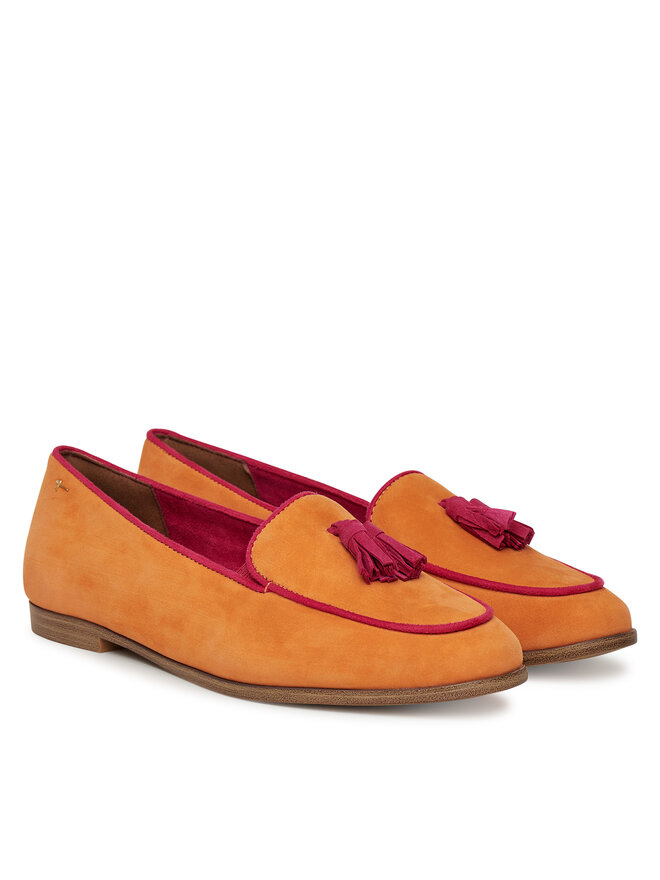 Tamaris Mokasyny Tamaris 1-24221-44 Pomarańczowy