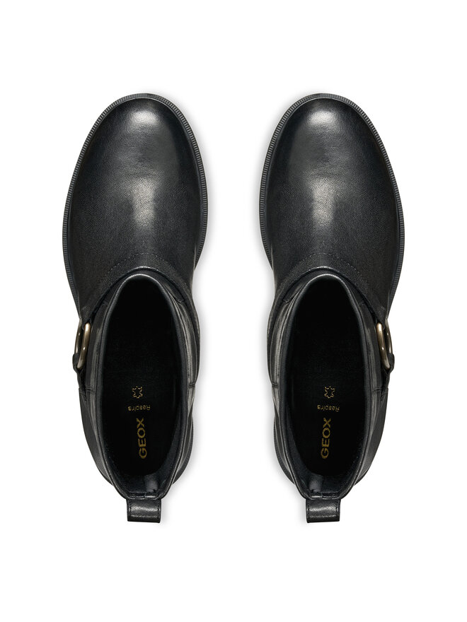 Geox Botine Geox D Catria D56LQB 00081 C9999 Negru