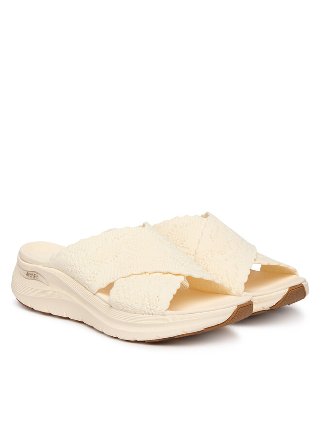 Skechers Шльопанці Skechers Arch Fit 2.0 164079/OFWT Бежевий