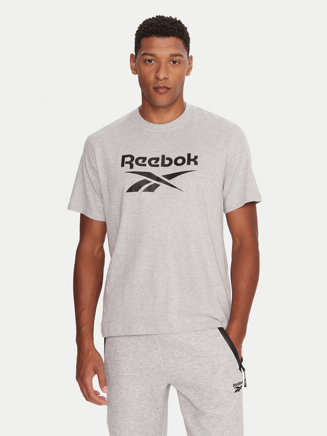 Reebok Reebok Футболка RK25141CCM Сірий Regular Fit