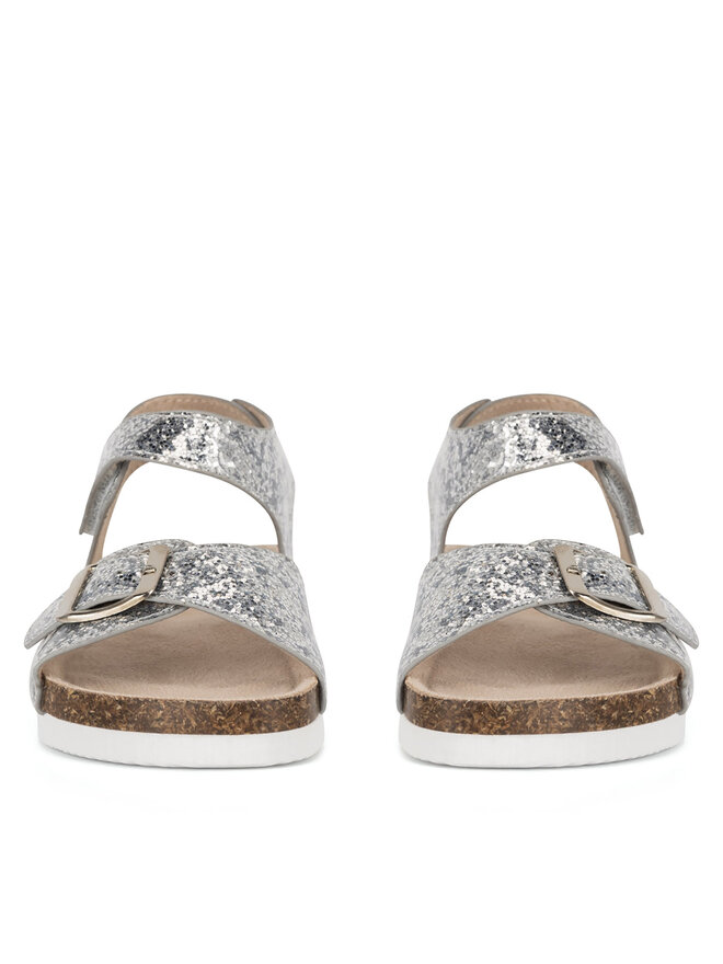Nelli Blu Sandali Nelli Blu CF-040124-01 Srebrna
