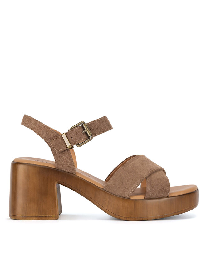 Sandały Lasocki WI16-MIKS-02 Brązowy | eobuwie.com.pl